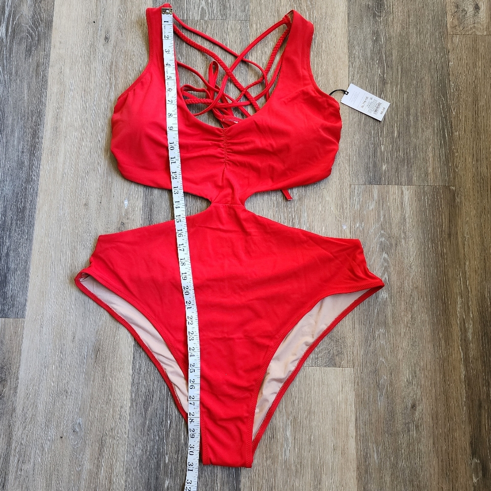 NWT SHADE AND SHORE ONE PIECE SWIMSUIT - Picture 7 of 16